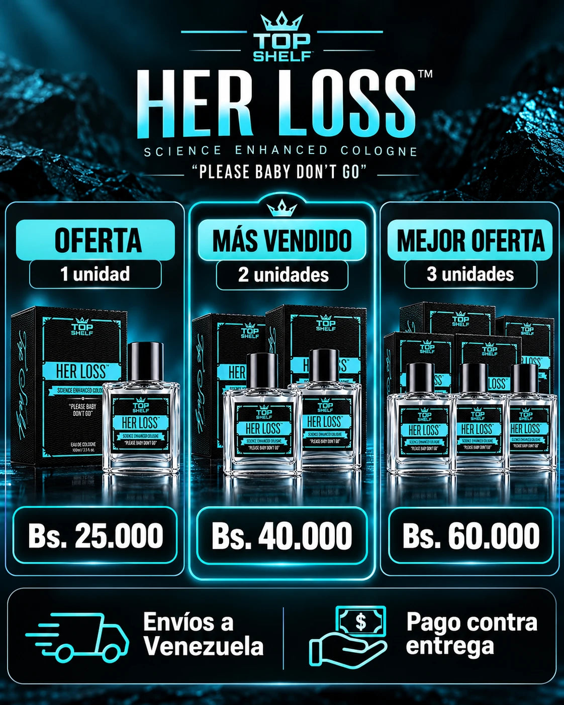 Ofertas Her Loss 1, 2 y 3 unidades